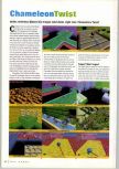 Scan du test de Chameleon Twist paru dans le magazine N64 Gamer 02, page 1