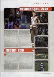 Scan de la preview de Madden NFL 2001 paru dans le magazine N64 Gamer 30, page 1