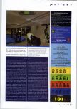 Scan of the review of Perfect Dark published in the magazine N64 Gamer 30, page 13
