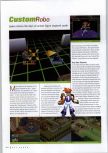 Scan of the review of Custom Robo published in the magazine N64 Gamer 30, page 1