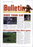 Scan of the preview of  published in the magazine N64 Gamer 30, page 1