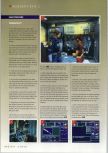 Scan of the walkthrough of Resident Evil 2 published in the magazine N64 Gamer 28, page 3