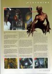 Scan of the walkthrough of Resident Evil 2 published in the magazine N64 Gamer 28, page 8