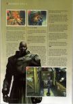 Scan of the walkthrough of Resident Evil 2 published in the magazine N64 Gamer 28, page 9