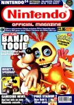 Scan de la couverture du magazine Nintendo Official Magazine  98