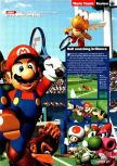 Scan du test de Mario Tennis paru dans le magazine Nintendo Official Magazine 98, page 2