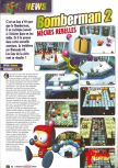 Scan de la preview de Bomberman 64: The Second Attack paru dans le magazine Le Magazine Officiel Nintendo 13, page 2