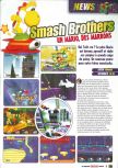 Scan de la preview de Super Smash Bros. paru dans le magazine Le Magazine Officiel Nintendo 13, page 6