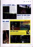 Scan of the preview of NBA Jam 2000 published in the magazine N64 Gamer 17, page 42