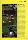Scan of the preview of Last Legion UX published in the magazine N64 Gamer 17, page 1