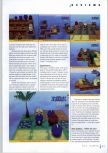 Scan of the review of Charlie Blast's Territory published in the magazine N64 Gamer 17, page 2