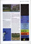 Scan of the review of Triple Play 2000 published in the magazine N64 Gamer 17, page 2