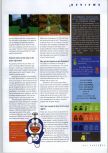 Scan of the review of Doraemon 2: Hikari no Shinden published in the magazine N64 Gamer 17, page 2