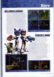 Scan of the preview of Jet Force Gemini published in the magazine N64 Gamer 17, page 33