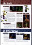 Scan of the preview of Hype: Time Quest published in the magazine N64 Gamer 17, page 1