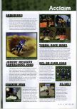 Scan of the preview of NFL Quarterback Club 2000 published in the magazine N64 Gamer 17, page 1