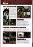 Scan of the preview of Roadsters published in the magazine N64 Gamer 17, page 1