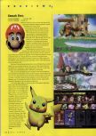 Scan of the preview of Super Smash Bros. published in the magazine N64 Gamer 14, page 1