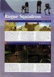 Scan of the walkthrough of Star Wars: Rogue Squadron published in the magazine N64 Gamer 14, page 1