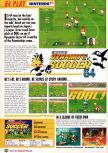 Scan of the preview of J-League Dynamite Soccer 64 published in the magazine Nintendo Official Magazine 64, page 1