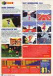 Scan du test de Snowboard Kids paru dans le magazine Nintendo Official Magazine 66, page 3