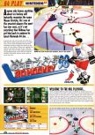 Scan of the preview of Wayne Gretzky's 3D Hockey '98 published in the magazine Nintendo Official Magazine 67, page 4