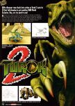 Scan of the preview of Turok 2: Seeds Of Evil published in the magazine Nintendo Official Magazine 68, page 10