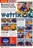 Scan du test de Wetrix paru dans le magazine Nintendo Official Magazine 68, page 1