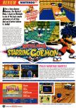 Scan du test de Mystical Ninja Starring Goemon paru dans le magazine Nintendo Official Magazine 68, page 1