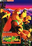 Scan of the preview of Banjo-Kazooie published in the magazine Nintendo Official Magazine 69, page 1