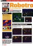 Scan of the review of Robotron 64 published in the magazine Nintendo Official Magazine 69, page 1