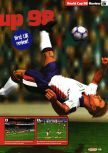 Scan of the review of World Cup 98 published in the magazine Nintendo Official Magazine 69, page 2