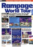 Scan du test de Rampage World Tour paru dans le magazine Nintendo Official Magazine 70, page 1