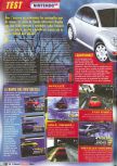 Scan of the review of Beetle Adventure Racing published in the magazine Le Magazine Officiel Nintendo 14, page 3
