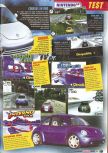 Scan of the review of Beetle Adventure Racing published in the magazine Le Magazine Officiel Nintendo 14, page 4