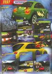 Scan of the review of Beetle Adventure Racing published in the magazine Le Magazine Officiel Nintendo 14, page 5