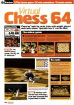 Scan du test de Virtual Chess 64 paru dans le magazine Nintendo Official Magazine 72, page 1
