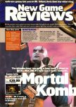 Scan of the review of Mortal Kombat 4 published in the magazine Nintendo Official Magazine 73, page 5