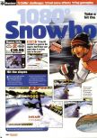 Scan du test de 1080 Snowboarding paru dans le magazine Nintendo Official Magazine 73, page 1