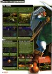 Scan of the review of The Legend Of Zelda: Ocarina Of Time published in the magazine Nintendo Official Magazine 74, page 7