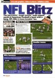 Scan du test de NFL Blitz paru dans le magazine Nintendo Official Magazine 75, page 1