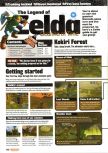 Scan of the walkthrough of The Legend Of Zelda: Ocarina Of Time published in the magazine Nintendo Official Magazine 75, page 1