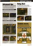 Scan of the walkthrough of The Legend Of Zelda: Ocarina Of Time published in the magazine Nintendo Official Magazine 75, page 4