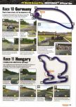 Scan of the walkthrough of F-1 World Grand Prix published in the magazine Nintendo Official Magazine 75, page 2