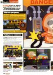 Scan of the review of South Park published in the magazine Nintendo Official Magazine 76, page 10