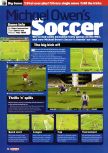 Scan of the preview of Michael Owen's World League Soccer 2000 published in the magazine Nintendo Official Magazine 78, page 1