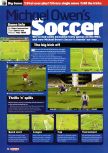 Scan of the preview of Michael Owen's World League Soccer 2000 published in the magazine Nintendo Official Magazine 78, page 7