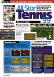 Scan du test de All Star Tennis 99 paru dans le magazine Nintendo Official Magazine 78, page 1