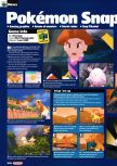 Scan of the preview of Pokemon Snap published in the magazine Nintendo Official Magazine 81, page 15