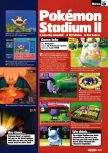 Scan of the preview of Pokemon Stadium 2 published in the magazine Nintendo Official Magazine 81, page 1